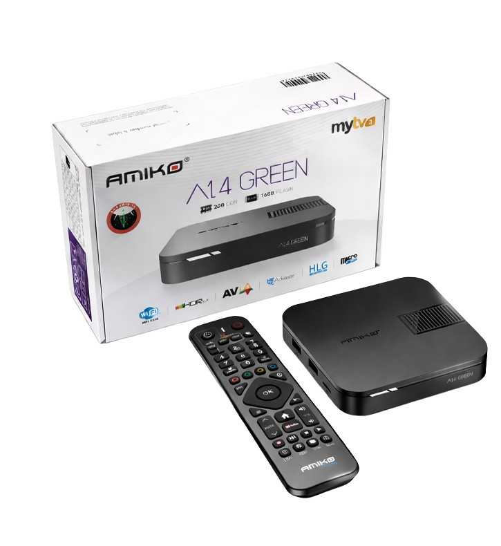 Amiko A14 Green-Vip / Amiko A14 Green 4K